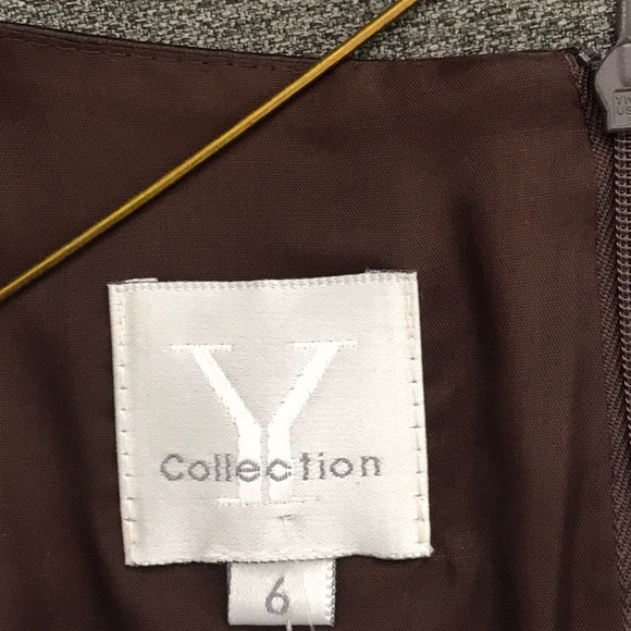 Collection Y Chocolate Brown Evening Gown - Picture 4 of 7